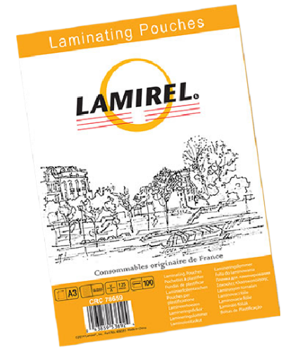 Пленка А3, 125мкм, 100 шт. Lamirel LA-78659