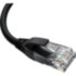 GCR Патч-корд прямой 20.0m UTP кат.5e, черный, нижний угол, литой, ethernet high speed, RJ45, T568B Greenconnect GCR-53959