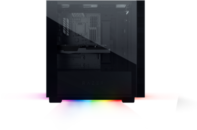 Корпус ПК Razer Tomahawk A1 (A1/Mid-Tower/Aluminum/Tempered Glass/Desktop Chassis) Razer Tomahawk ATX Корпус ПК Razer Tomahawk A1 (A1/Mid-Tower/Aluminum/Tempered Glass/Desktop Chassis) Razer Tomahawk ATX