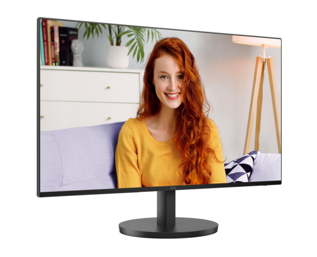 Монитор AOC 24B3QA2 23.8'', 1920x1080, IPS, 120hz, 1500:1, 300cd, 4ms, VGA, HDMI 1.4, DP 1.2, Speakers, VESA, 3Y, Black AOC 24B3QA2 Монитор AOC 24B3QA2 23.8'', 1920x1080, IPS, 120hz, 1500:1, 300cd, 4ms, VGA, HDMI 1.4, DP 1.2, Speakers, VESA, 3Y, Black AOC 24B3QA2