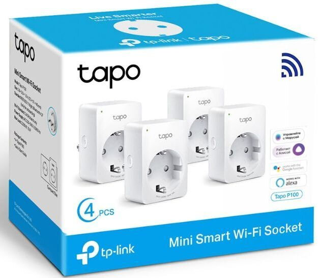 Умная розетка TP-Link Mini Smart Tapo P100
