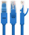 GCR Патч-корд перекрестный ethernet 1.0m UTP кат.5е, синий, RJ45, литой Greenconnect RJ45(m) - RJ45(m) Cat.5e U/UTP LSZH 1м