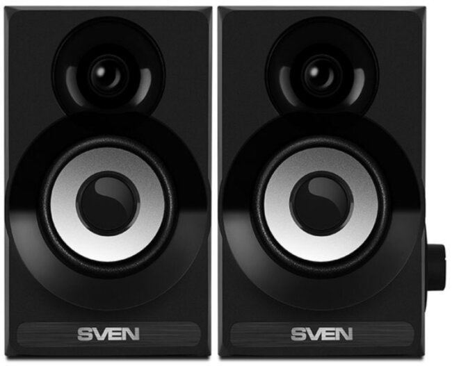 SVEN SPS-517, чёрный, акустическая система 2.0, USB, мощность 2x3 Вт(RMS) SVEN SPS-517