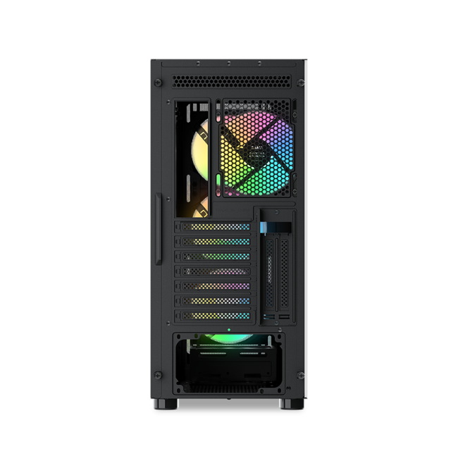 Корпус ПК без блока питания SAMA S40 Black S40-BKAPA4X1-GL