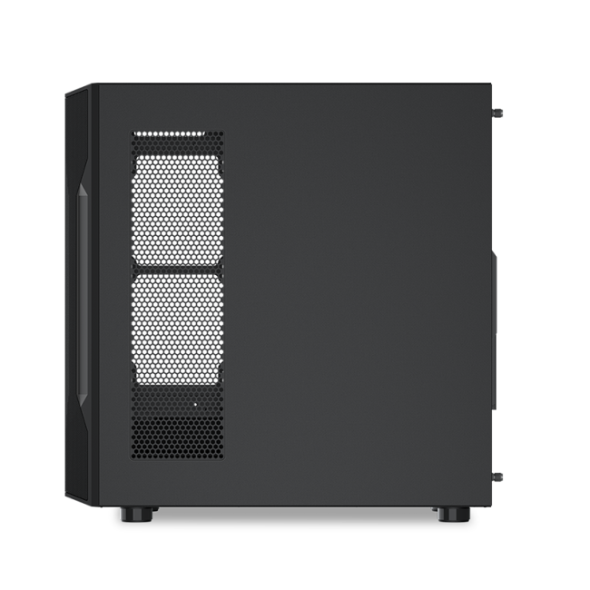 Корпус ПК без блока питания SAMA S40 Black S40-BKAPA4X1-GL