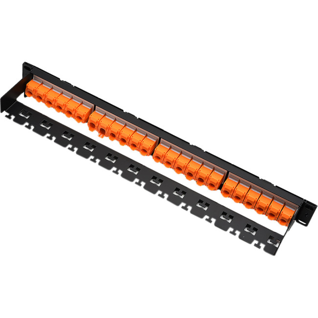 Патч-панель 19" 24хRJ45 UTP 1U cat.6 (Keystone, организатор) ATcom AT2463 Патч-панель 19" 24хRJ45 UTP 1U cat.6 (Keystone, организатор) ATcom AT2463