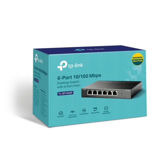 Коммутатор TP-Link TL-SF1006P Коммутатор TP-Link TL-SF1006P