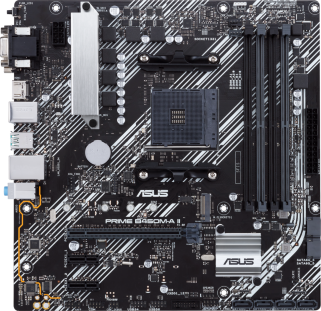 Материнская плата ASUS PRIME B450M-A II