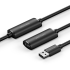 Активный кабель-удлинитель Vention USB 2.0 AM/AF с усилителем - 10м Черный Vention CBKBL