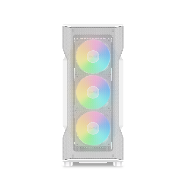 Корпус ПК без блока питания SAMA S40 White S40-WHAPA4X1-GL белый