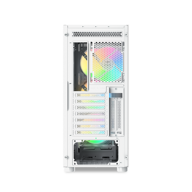 Корпус ПК без блока питания SAMA S40 White S40-WHAPA4X1-GL белый