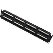 Патч-панель 19" 48хRJ45 UTP 2U cat.5е ATcom AT4852