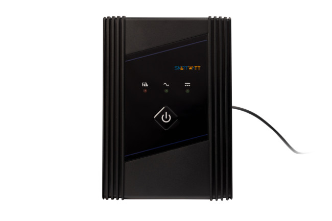 ИБП SMARTWATT UPS UNI 850, линейно-интерактивный, мощность 850/500 ВА/Вт, напольный, LED индикация, Shuko CEE7/4 - 2 шт., батарея 12В 9Ач 1шт., 100x292x140мм., 5.5кг., артикул 3703020390005 SMARTWATT UPS UNI 850 ИБП SMARTWATT UPS UNI 850, линейно-интерактивный, мощность 850/500 ВА/Вт, напольный, LED индикация, Shuko CEE7/4 - 2 шт., батарея 12В 9Ач 1шт., 100x292x140мм., 5.5кг., артикул 3703020390005 SMARTWATT UPS UNI 850