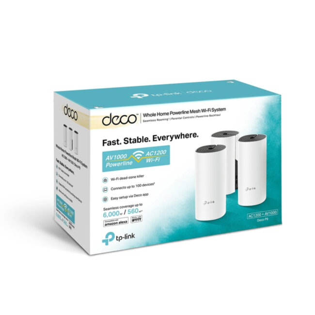 Точка доступа TP-Link Deco P9 V1 (3-pack)