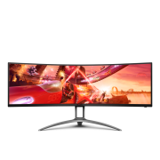 Монитор AOC AG493UCX2 49'', Curved, 5020x1440, VA, 165hz, 80M:1, 400cd, 1ms, 3xHDMI 2.0, DP 1.4, 3xUSB 3.2, Type-C 65W, Speakers, H. adj 100mm, 3Y, Black AOC AG493UCX2 Монитор AOC AG493UCX2 49'', Curved, 5020x1440, VA, 165hz, 80M:1, 400cd, 1ms, 3xHDMI 2.0, DP 1.4, 3xUSB 3.2, Type-C 65W, Speakers, H. adj 100mm, 3Y, Black AOC AG493UCX2