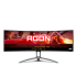 Монитор AOC AG493UCX2 49'', Curved, 5020x1440, VA, 165hz, 80M:1, 400cd, 1ms, 3xHDMI 2.0, DP 1.4, 3xUSB 3.2, Type-C 65W, Speakers, H. adj 100mm, 3Y, Black AOC AG493UCX2 Монитор AOC AG493UCX2 49'', Curved, 5020x1440, VA, 165hz, 80M:1, 400cd, 1ms, 3xHDMI 2.0, DP 1.4, 3xUSB 3.2, Type-C 65W, Speakers, H. adj 100mm, 3Y, Black AOC AG493UCX2