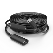 Активный кабель-удлинитель Vention USB 2.0 AM/AF с усилителем - 15м Черный Vention CBKBN