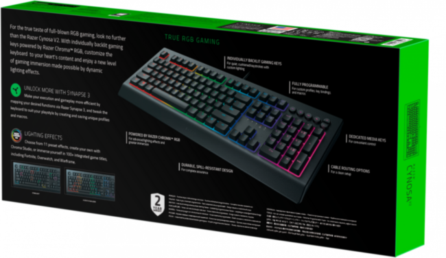 Игровая клавиатура Razer Cynosa V2 Razer Cynosa V2 Игровая клавиатура Razer Cynosa V2 Razer Cynosa V2