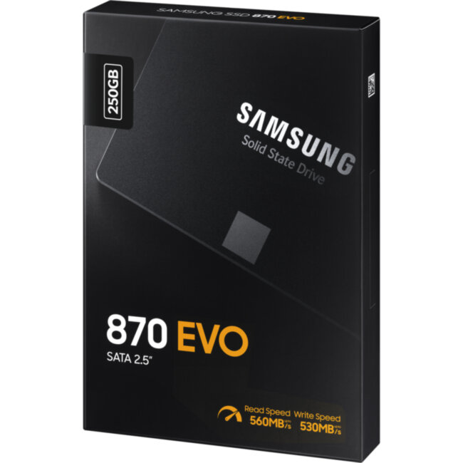 Твердотельные накопители Samsung 870 EVO 250GB (MZ-77E250BW) Твердотельные накопители Samsung 870 EVO 250GB (MZ-77E250BW)