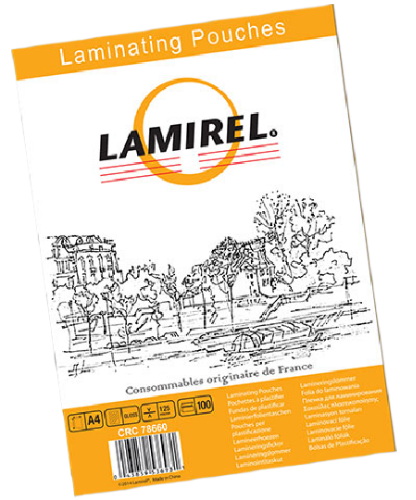 Пленка А4, 125мкм, 100 шт. Lamirel LA-78660