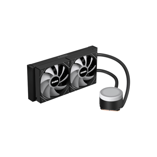 Водяное охлаждение для процессора SAMA L40 Black L40-BKWAYXO2-G Водяное охлаждение для процессора SAMA L40 Black L40-BKWAYXO2-G