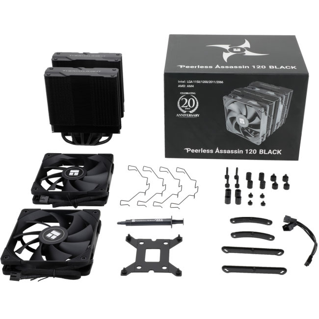 Кулер для процессора Thermalright Peerless Assassin 120 Black
