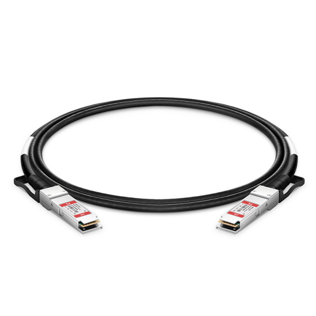 Твинаксиальный медный кабель FS QSFP-PC01 (74636)