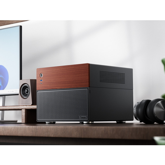 Корпус без блока питания Jonsbo N4 black Корпус без блока питания Jonsbo N4 black