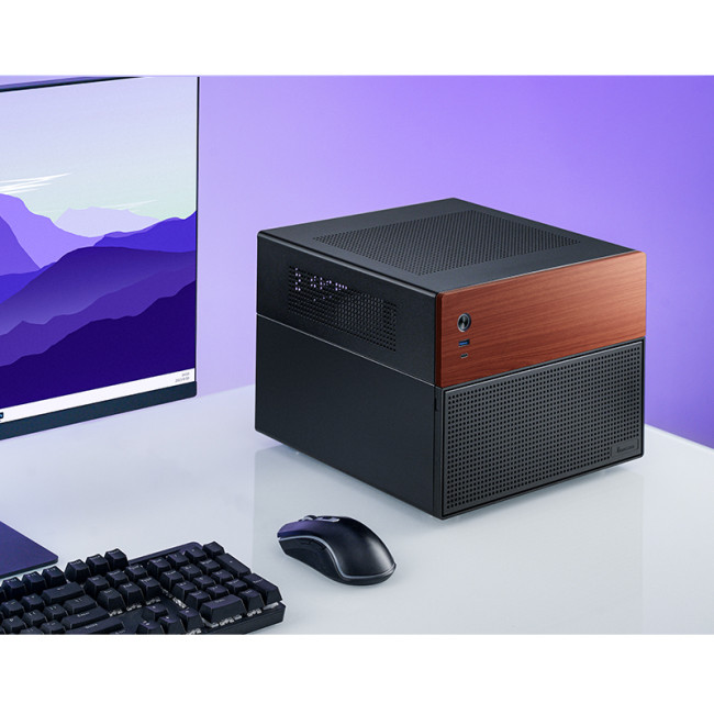 Корпус без блока питания Jonsbo N4 black Корпус без блока питания Jonsbo N4 black