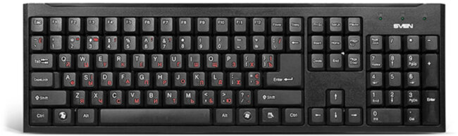 Клавиатура SVEN Standard 303 Power USB+PS/2 чёрная SVEN Standard 303 Power USB+PS/2
