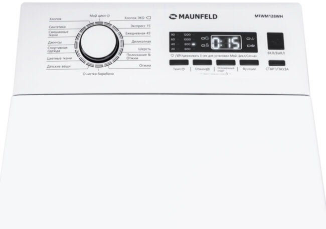 Стиральная машина Maunfeld Maunfeld MFWM128WH Стиральная машина Maunfeld Maunfeld MFWM128WH