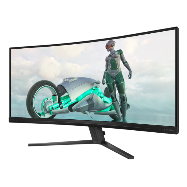 Монитор Philips 34M2C3500L 34'', 3440x1440,Curved, VA, 180hz, 4000:1, 350cd, 0.5ms, 2xHDMI 2.0, DP 1.4, VESA, 3Y, Black Philips 34M2C3500L