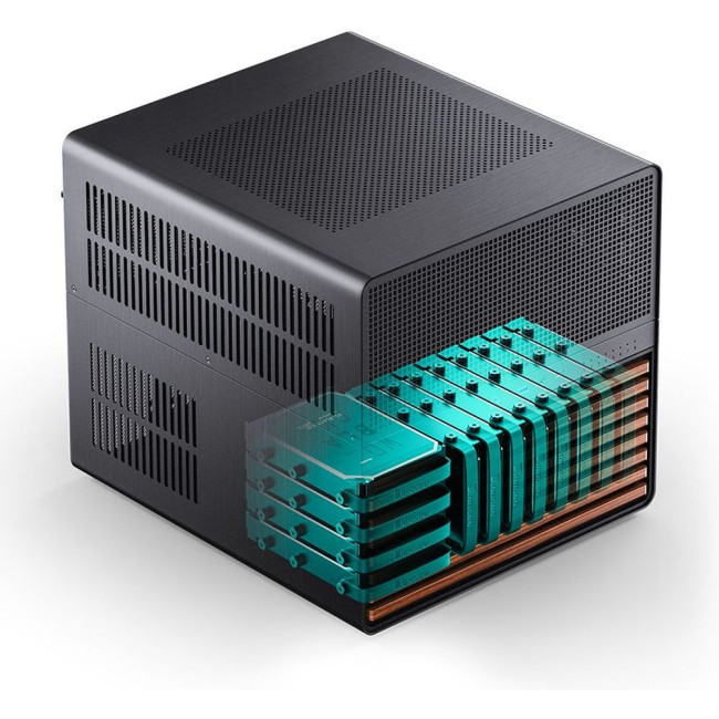 Корпус без блока питания JONSBO N5 Black Корпус без блока питания JONSBO N5 Black