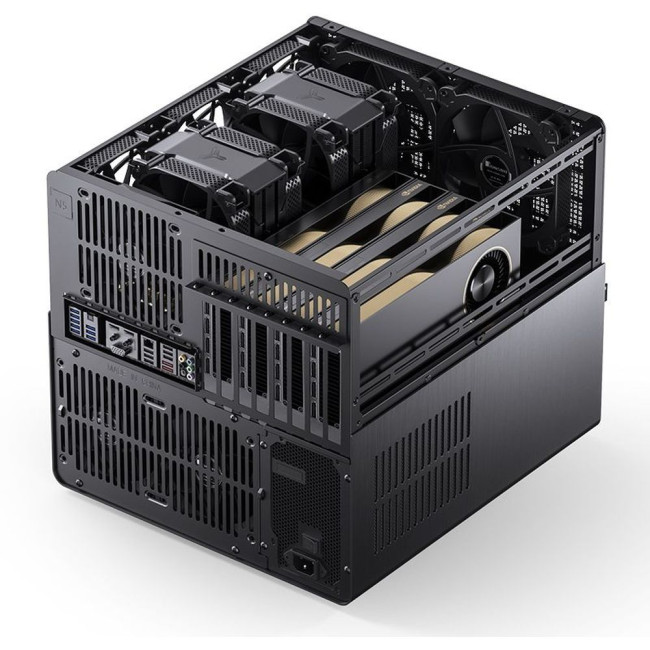 Корпус без блока питания JONSBO N5 Black Корпус без блока питания JONSBO N5 Black