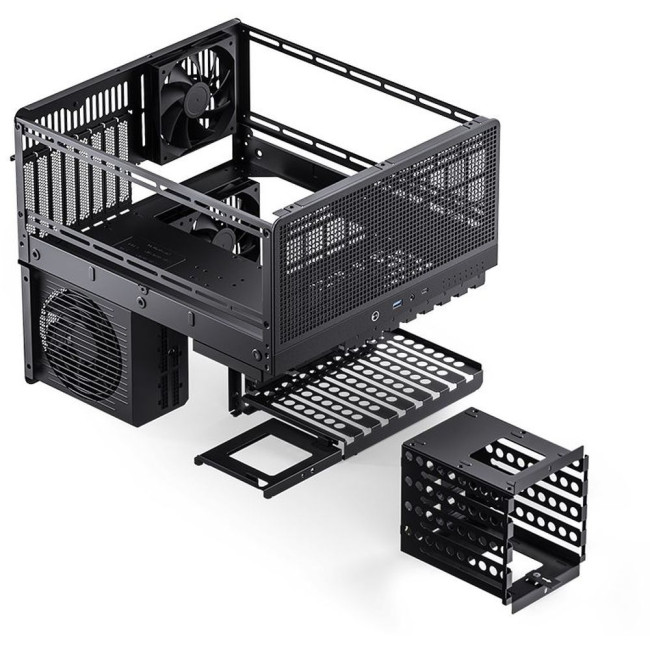 Корпус без блока питания JONSBO N5 Black Корпус без блока питания JONSBO N5 Black