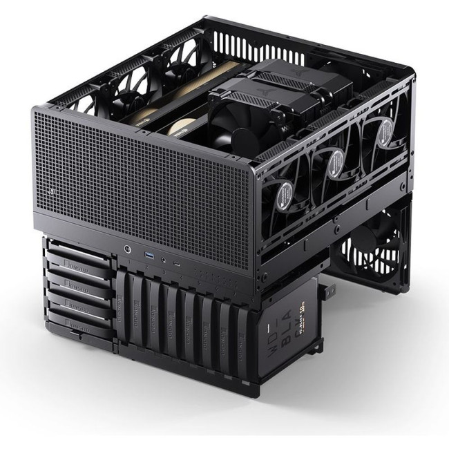 Корпус без блока питания JONSBO N5 Black Корпус без блока питания JONSBO N5 Black