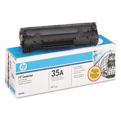 Тонер-картридж HP (CB435A) Black для LJ P1005/P1006
