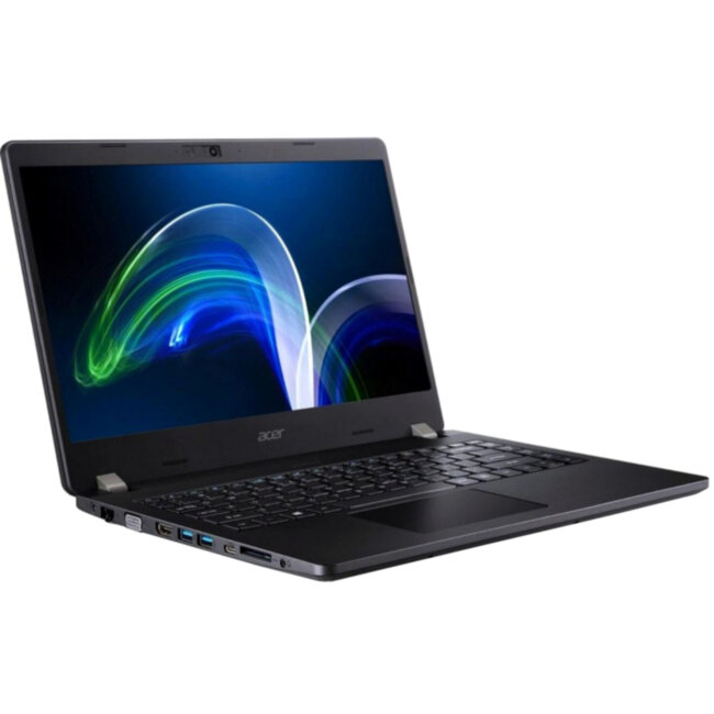 Ноутбук Acer TravelMate P2 TMP214-41-G2-R0JA 14"(1920x1080 (матовый) IPS)/AMD Ryzen 5 Pro 5650U(2.3Ghz)/8192Mb/256SSDGb/noDVD/Int:UMA/Cam/BT/WiFi/war 3y/Black/W10Pro + HDD upgrade kit, Fingerprint reader Ноутбук Acer TravelMate P2 TMP214-41-G2-R0JA 14"(1920x1080 (матовый) IPS)/AMD Ryzen 5 Pro 5650U(2.3Ghz)/8192Mb/256SSDGb/noDVD/Int:UMA/Cam/BT/WiFi/war 3y/Black/W10Pro + HDD upgrade kit, Fingerprint reader