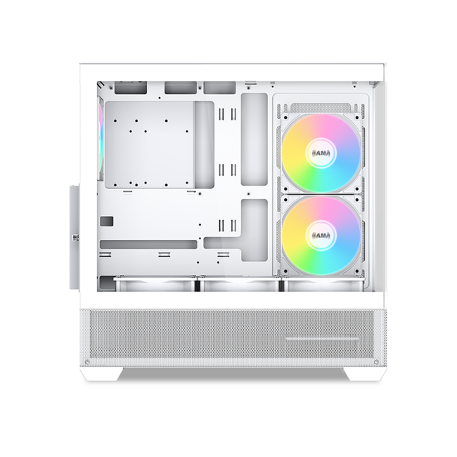 Корпус ПК без блока питания SAMA V40 White V40-WHADA6X1-GL