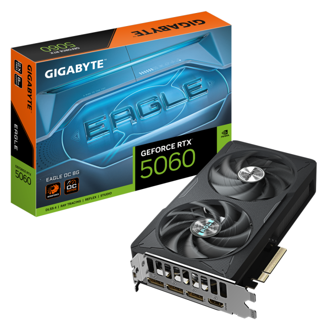 Видеокарта Gigabyte GV-N5060EAGLE OC-8GD
