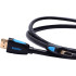 Кабель Vention HDMI High speed v2.0 with Ethernet 19M/19M - 2.0м Кабель Vention HDMI(m)/HDMI(m) - 2 м (VAA-M01-B200)