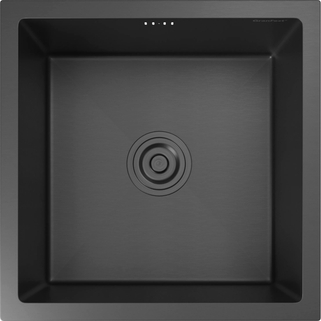 Кухонная мойка GRANFEST GranFest METAL 4444 PVD graphite Кухонная мойка GRANFEST GranFest METAL 4444 PVD graphite