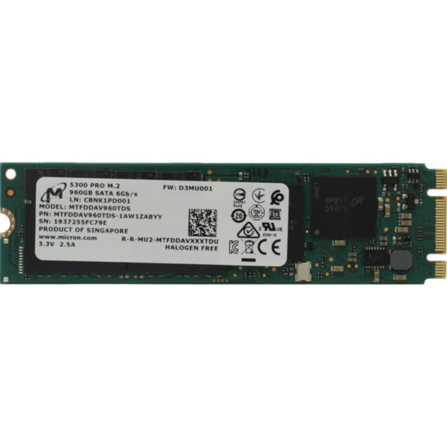 Твердотельный накопитель Crucial MTFDDAV960TDS-1AW1ZABYY