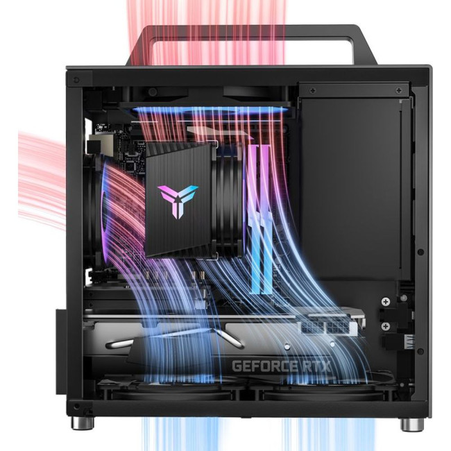 Корпус без блока питания JONSBO T8 PLUS Black Корпус без блока питания JONSBO T8 PLUS Black