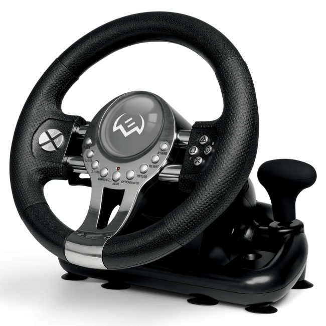 Руль SVEN GC-W800 (педали, вибро, скоба, D-pad, 12 кл, PC/PS3/PS4/XBOXONE/Xinput) SVEN GC-W800 Руль SVEN GC-W800 (педали, вибро, скоба, D-pad, 12 кл, PC/PS3/PS4/XBOXONE/Xinput) SVEN GC-W800