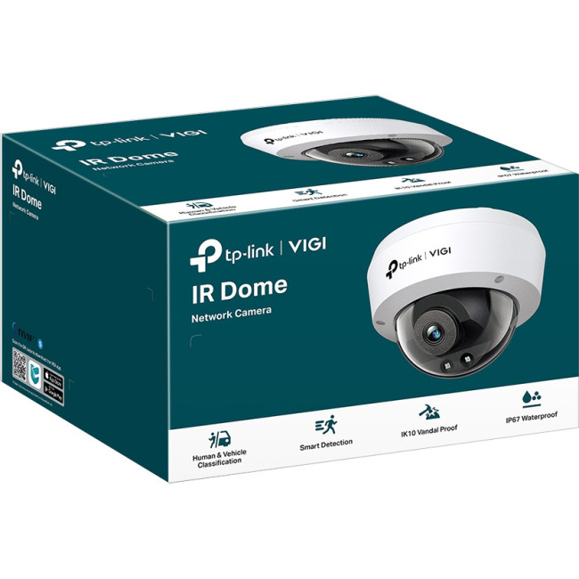 Купольная IP-камера 4 Мп TP-Link VIGI C240I(4mm) Купольная IP-камера 4 Мп TP-Link VIGI C240I(4mm)