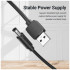 Кабель Vention USB AM/DC-jack 5.5мм M - 1.5м Чёрный Vention CEYBG