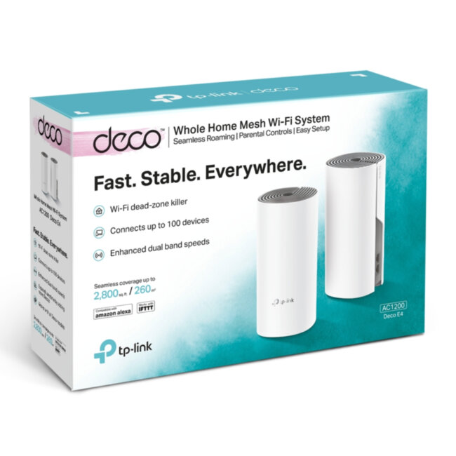 Точка доступа TP-Link Deco E4 (2-pack)