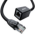 GCR Удлинитель патч-корда прямой 5.0m, UTP медь, кат.6, 24 AWG, ethernet high speed 10 Гбит/с, RJ45, GCR-52654 Greenconnect RJ45(m) - RJ45(f) Cat. 6 U/UTP LSZH 5м