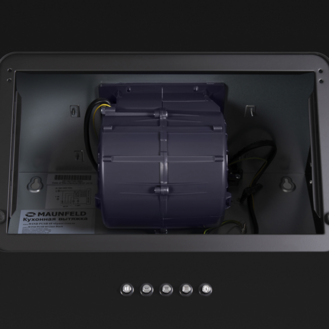 ВЫТЯЖКА MAUNFELD Maunfeld WIND PUSH 60 Glass Black ВЫТЯЖКА MAUNFELD Maunfeld WIND PUSH 60 Glass Black